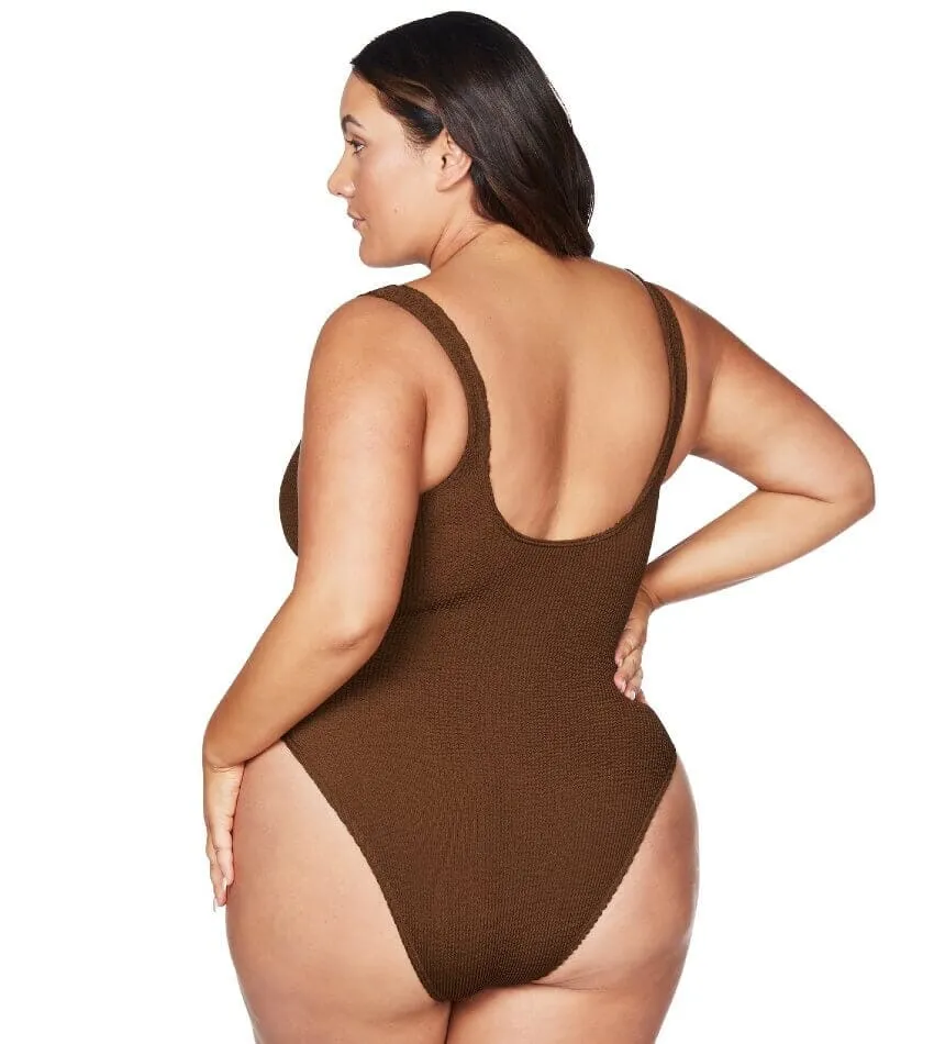 Artesands Arte Eco Kahlo One Size One Piece Swimsuit - Mocha