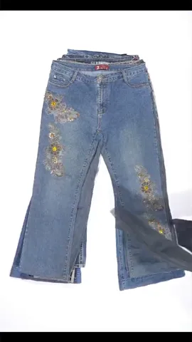 Y2K Embellished unique jeans